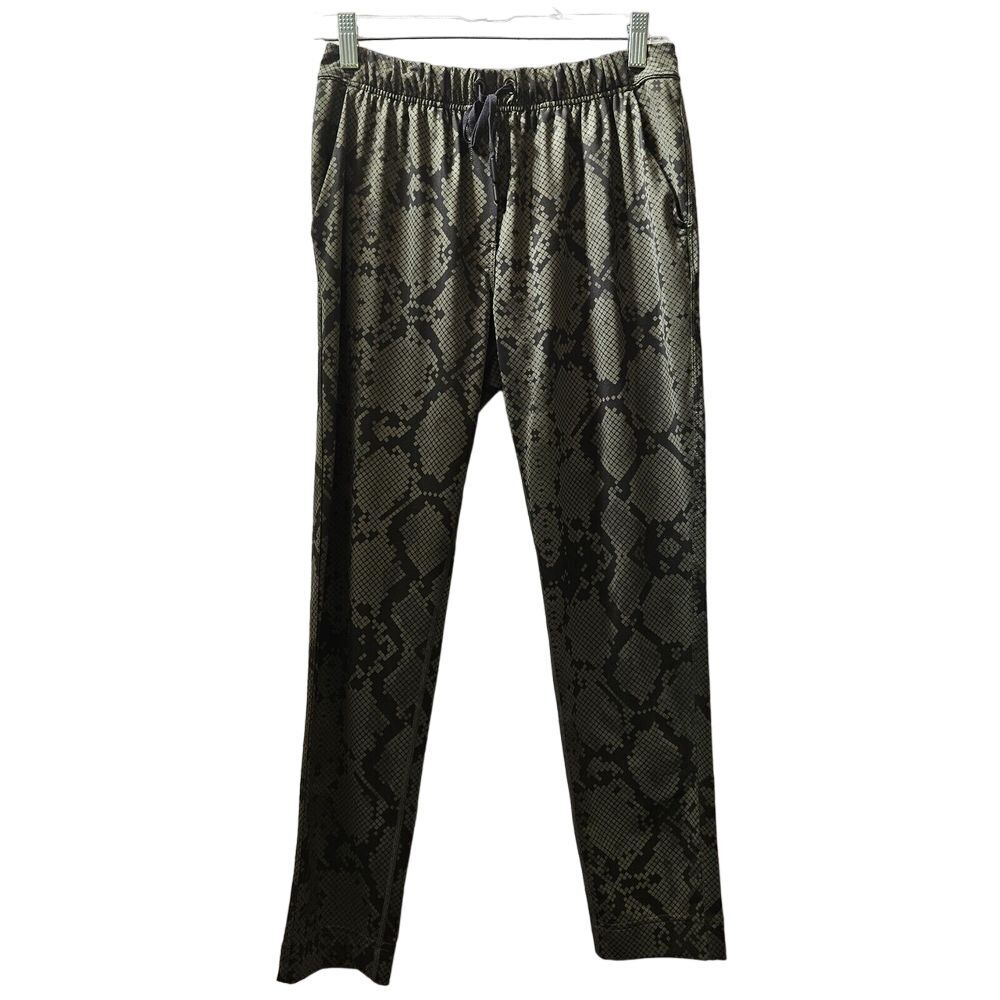 Lululemon Womens 4 Jet Crop Joggee Slim Leggings Ziggy Snake Fatigue Gator Yoga